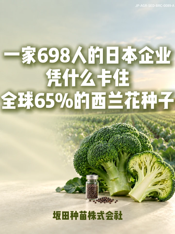 IF-V0089 一家698人的日本企业，凭什么卡住全球65%的西兰花种子？ 视频封面