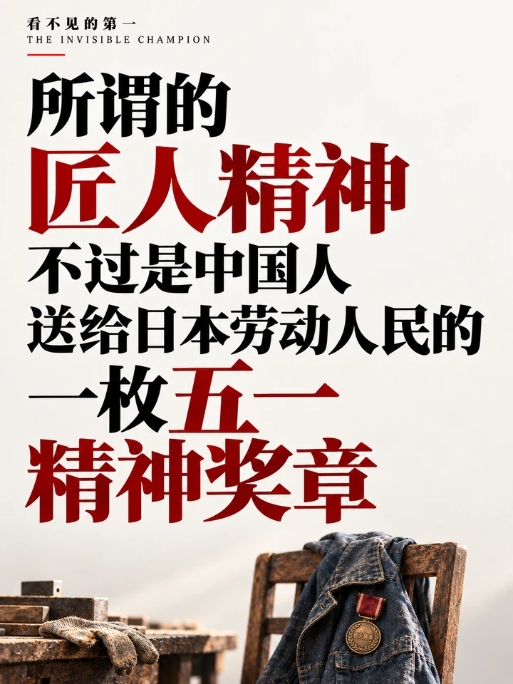 IF-V0095 所谓的匠人精神，不过是中国人送给日本劳动人民的一枚五一精神奖章 视频封面