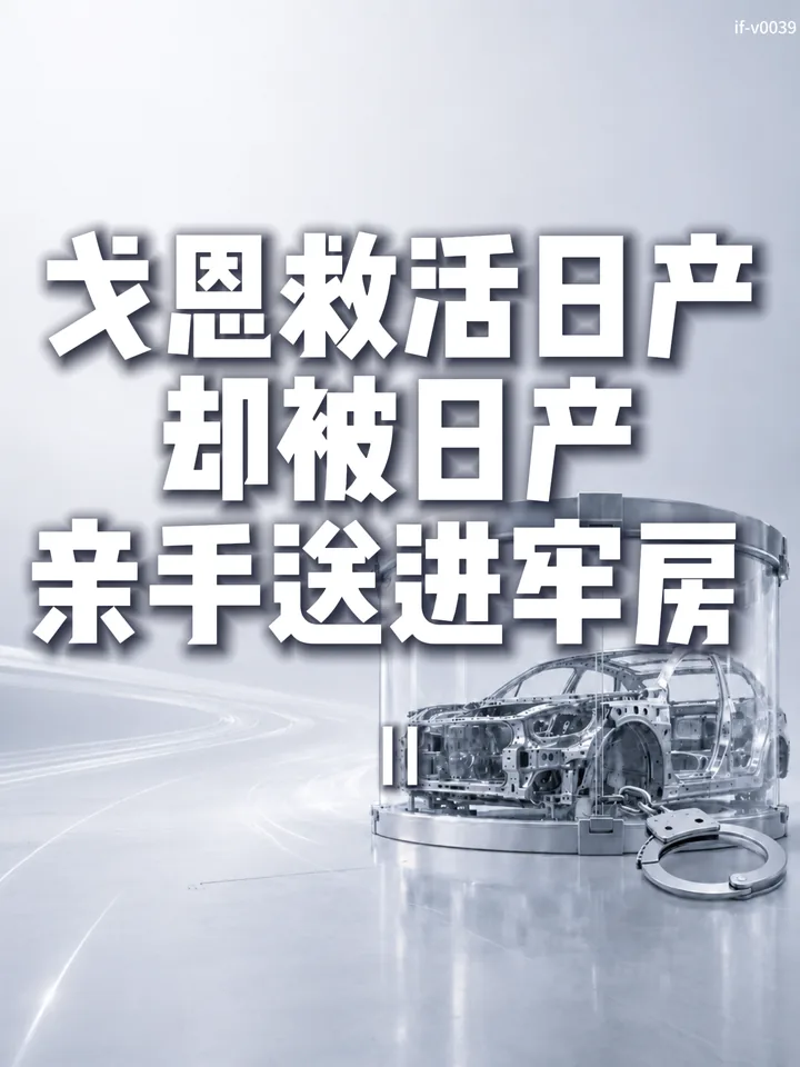 IF-V0039 戈恩救活日产，却被日产亲手送进牢房 II 视频封面